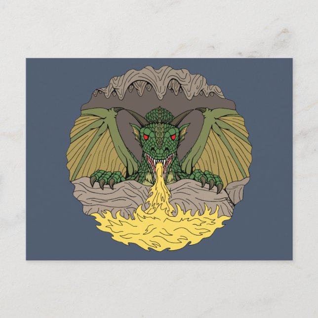 Cavern Dragon 2016 Postkarte (Vorderseite)