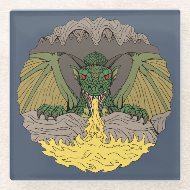 Cavern Dragon 2016 Untersetzer (Vorderseite)