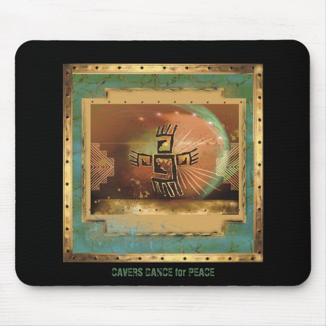 CAVERS TANZ FÜR FRIEDEN MOUSEPAD (Vorne)