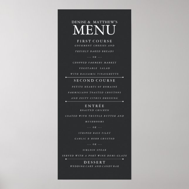 Caviar Gray Poster (Vorne)