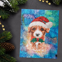 Cavoodle Breed Dog Weihnachten Puzzle