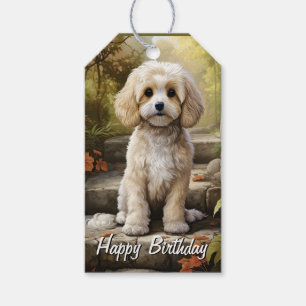 Cavoodle/Cavapoo Personalisiert Geschenkanhänger