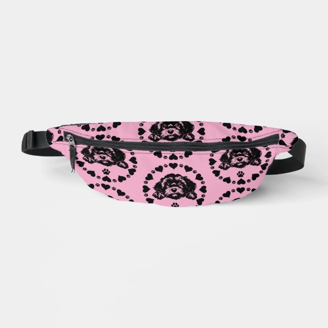 Cavoodle Dog Owner Bauchtasche (Vorderseite)