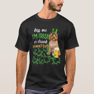 Cavoodle küss mir, ich bin irisch oder Betrunken o T-Shirt