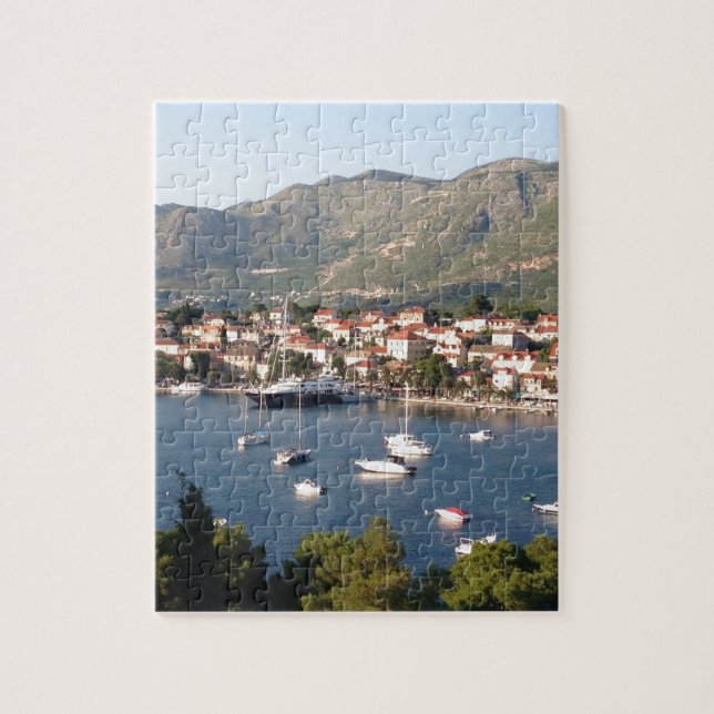 Cavtat, Kroatien Puzzle (Vertikal)