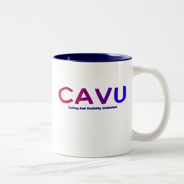 CAVU ZWEIFARBIGE TASSE (Rechts)
