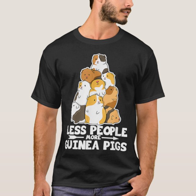 Cavy Design for a Guinea Pig Lover  T-Shirt (Vorderseite)