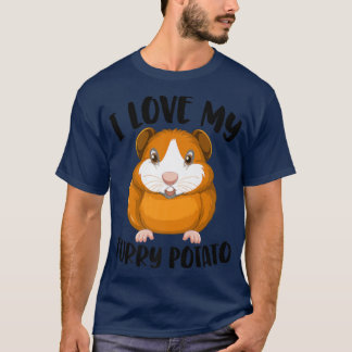 Cavy Liebhaber Guinea Schweinebesitzer ich Liebe m T-Shirt