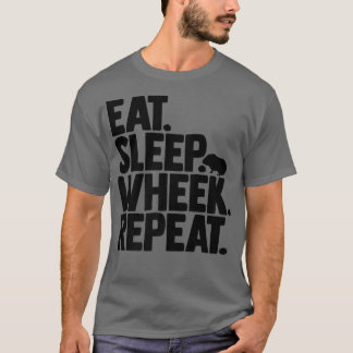 Cavy Lovers Guinea Pig Owners Eat, Sleep, Wheek, R T-Shirt