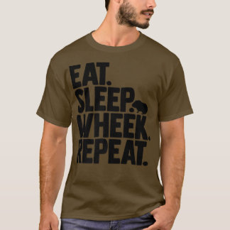 Cavy Lovers Guinea Pig Owners Eat, Sleep, Wheek, R T-Shirt