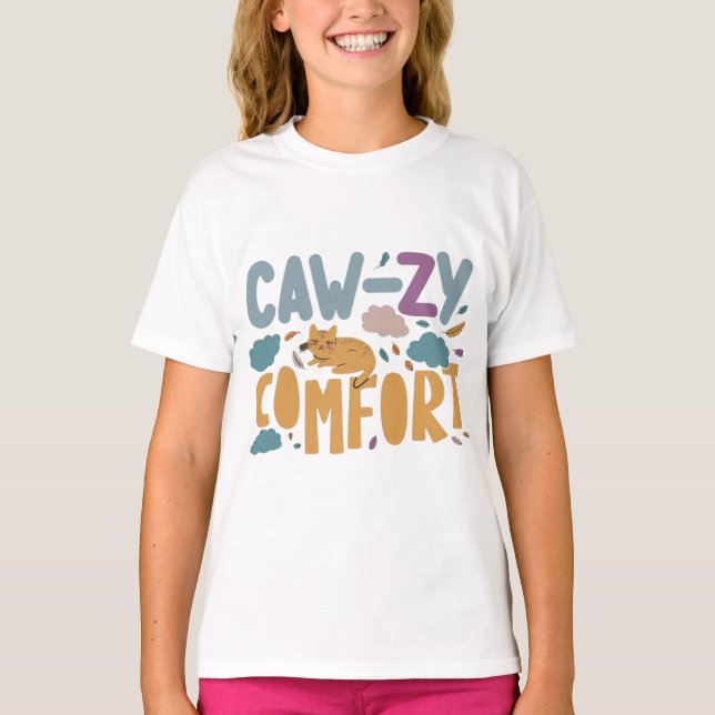 Caw-zy Comfort T-Shirt (Vorderseite)