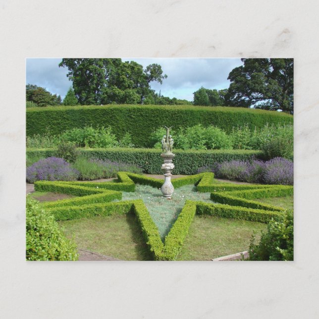 Cawdor Castle Gardens Postkarte (Vorderseite)