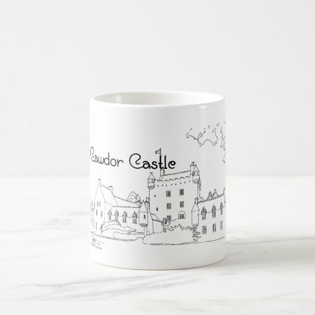 Cawdor Castle, Schottland Kaffeetasse (Mittel)