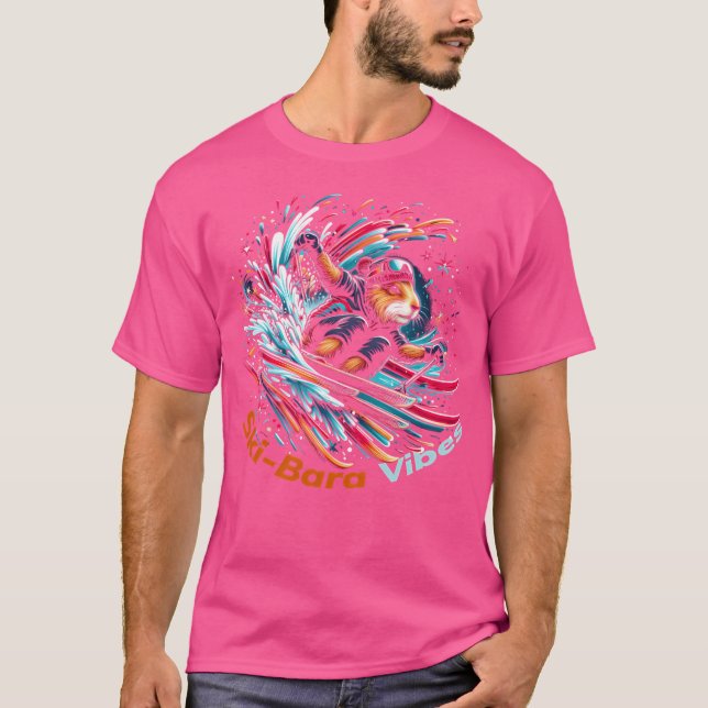 Caybara Ski Epic Winter Xmas Vibes T-Shirt (Vorderseite)