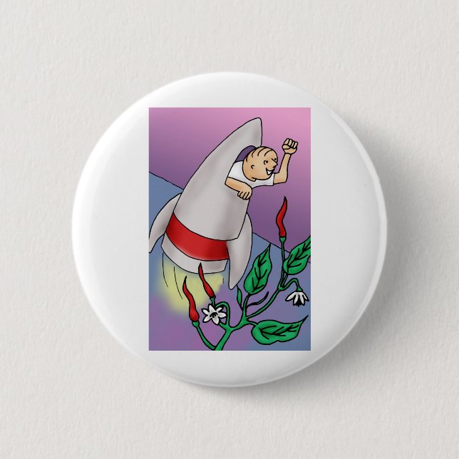 Cayenne Blume Essence Button (Vorderseite)