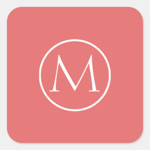 Cayenne Elegant Quadratischer Aufkleber