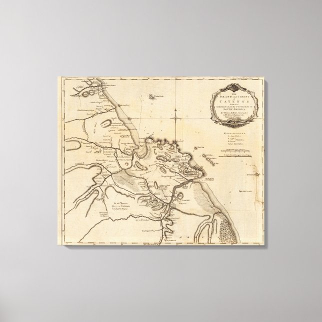 Cayenne Leinwanddruck (Vorderseite)