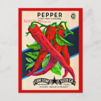 Cayenne-Paprika-Packung aus den 50er Jahren