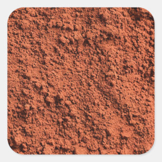 Cayenne pepper quadratischer aufkleber