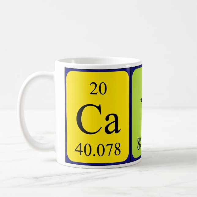 Cayla Periodenname Tasse (Links)