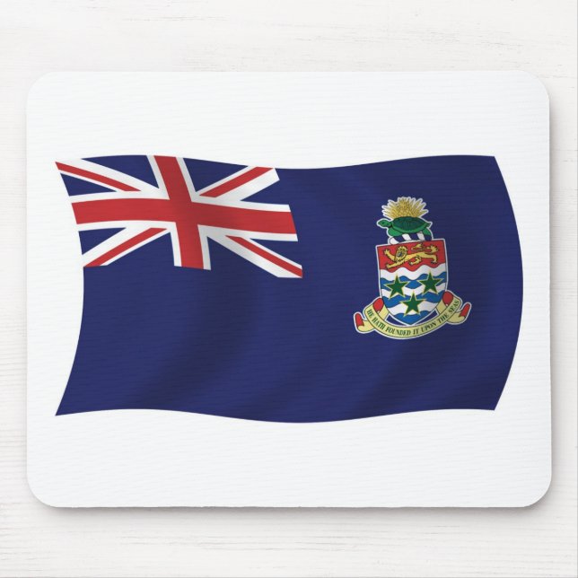 Cayman-Inseln-Flagge-Mauspad Mousepad (Vorne)
