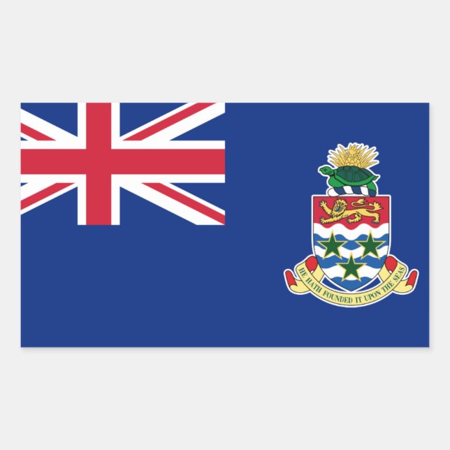 Cayman Islander Flags Stickers (Vorderseite)
