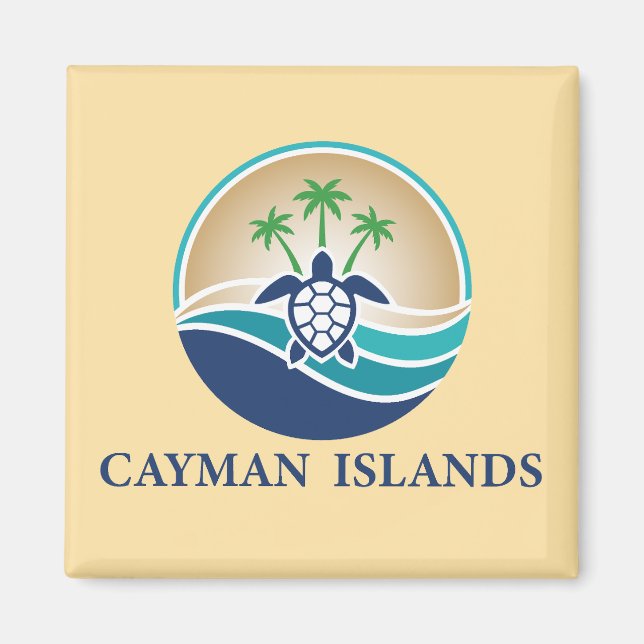 Cayman Islands Caribbean Magnet (Vorne)