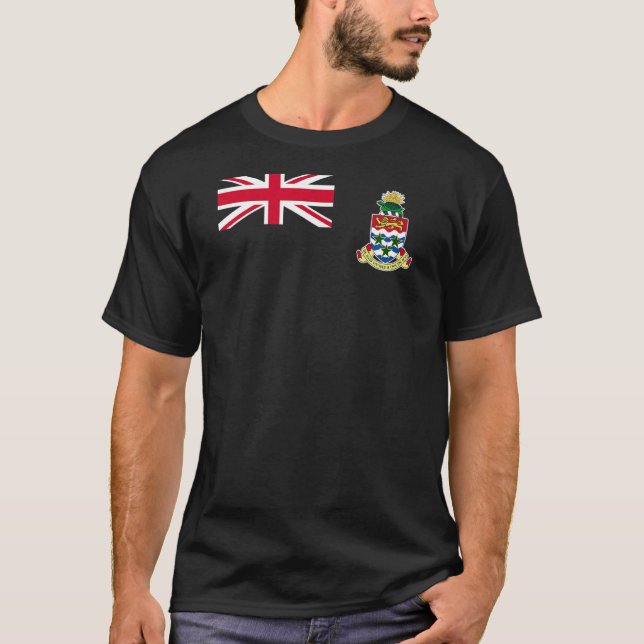 CAYMAN ISLANDS FLAG GEORGE TOWN CARRIBEAN 2 T-Shirt (Vorderseite)