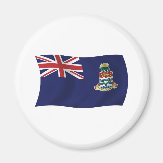 Cayman Islands Flagge Magnet (Vorne)