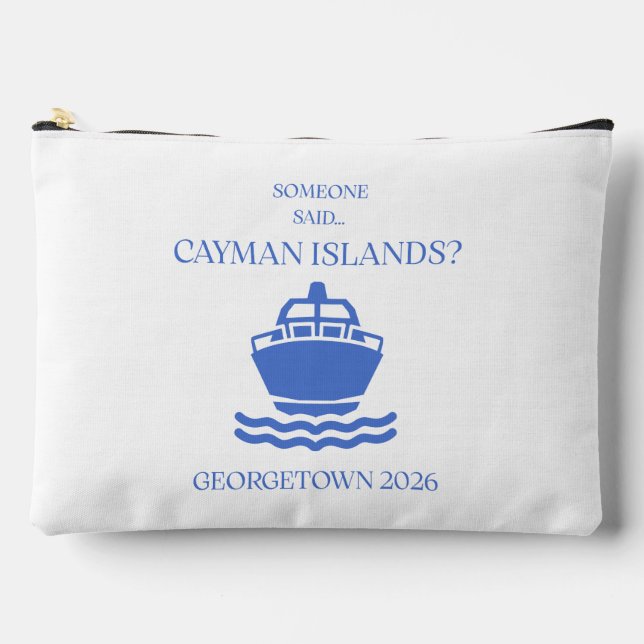 Cayman Islands Georgetown Kreuzfahrt Großer Beutel (Vorderseite)