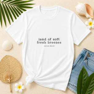 Cayman Islands Land Soft Fresh Breeze Personalisie T-Shirt