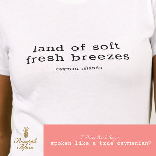 Cayman Islands Land Soft Fresh Breeze Personalisie T-Shirt