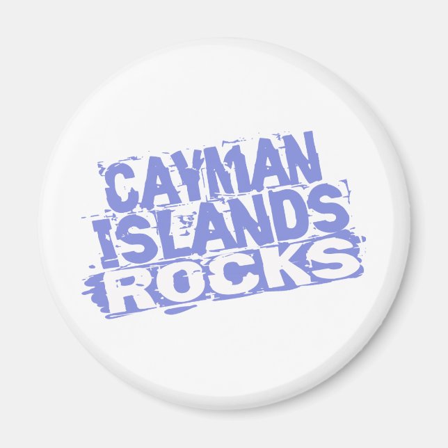 Cayman Islands Rocks Magnet (Vorne)