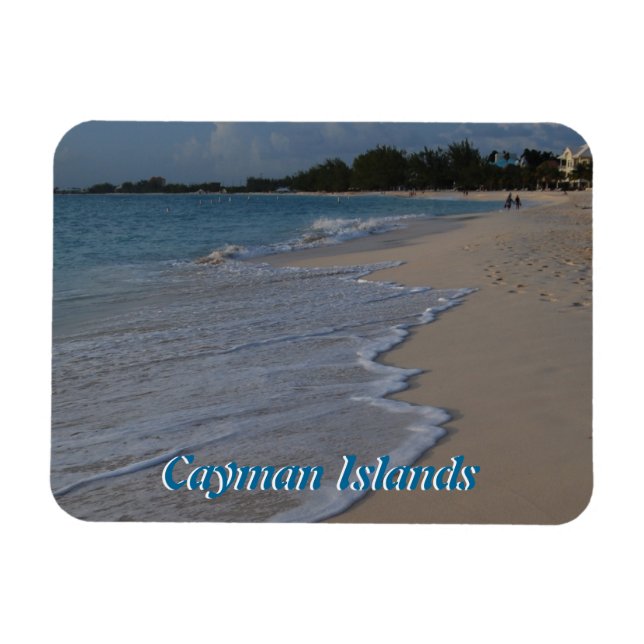Cayman Islands Seven Mile Beach Magnet (Horizontal)