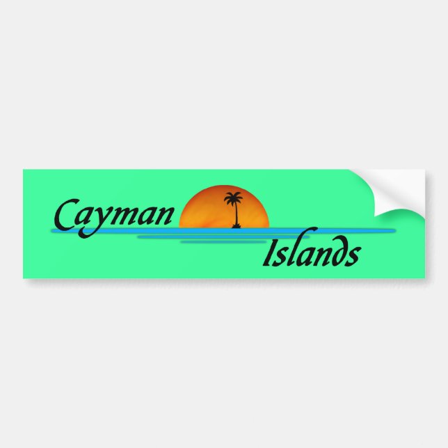 Cayman- IslandsAutoaufkleber Autoaufkleber (Vorne)