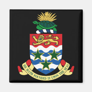 Cayman- Islandsemblem Magnet