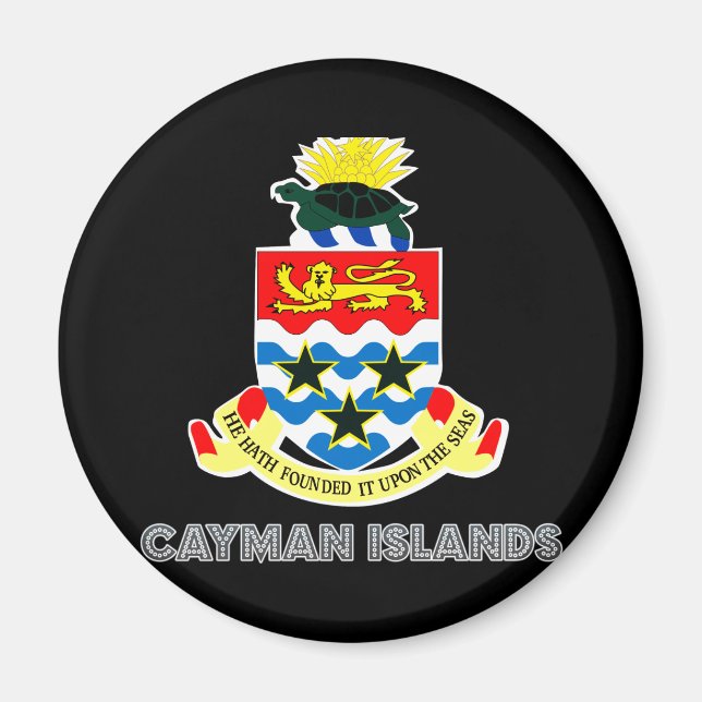 Caymanian Emblem Magnet (Vorne)