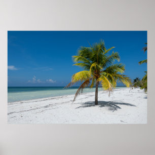 Cayo Blanco Strand in Kuba Poster