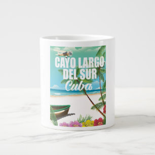 Cayo Largo del Sur Strandurlaub Poster Jumbo-Tasse