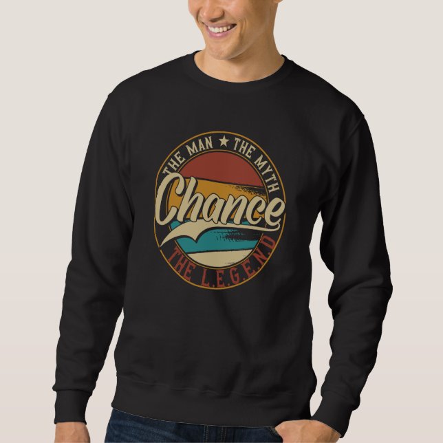 Cayson The man the myth the legend  1 Sweatshirt (Vorderseite)