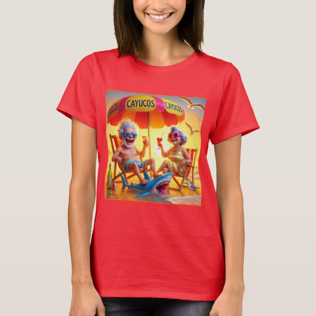 CAYUCOS LEGENDS. T-Shirt (Vorderseite)