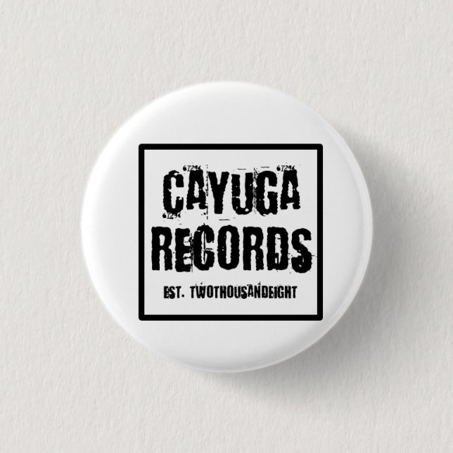 Cayuga-Plattenenknopf Button (Vorderseite)