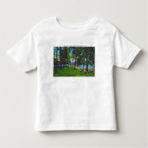 Cayuga See-Staats-Park-Szene Kleinkind T-shirt