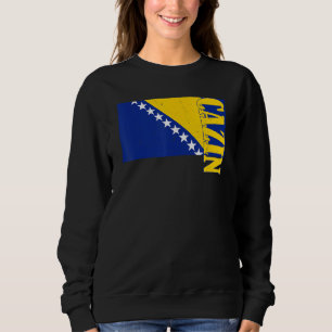 Cazin Bosnien Herzegowina Sarajevo Balkan Bosnier Sweatshirt