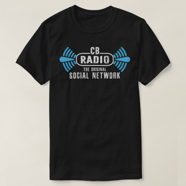 CB Radio Original Social Network HAM Radio Lover D T-Shirt (Design vorne)
