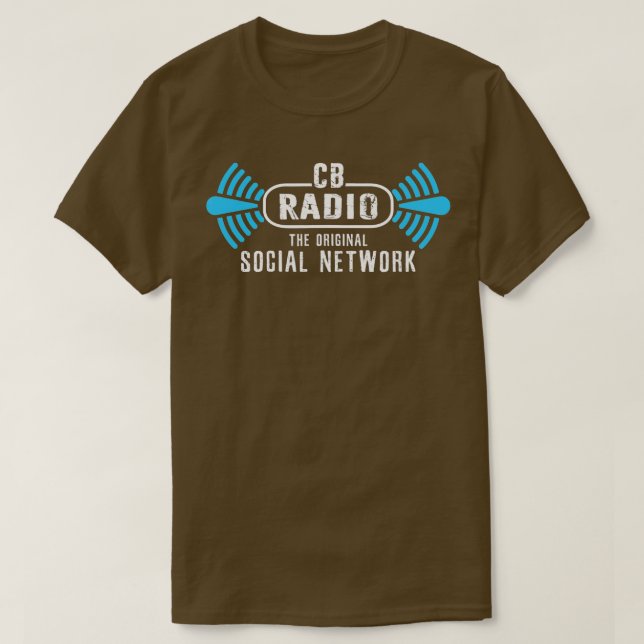 CB Radio Original Social Network HAM Radio Lover D T-Shirt (Design vorne)