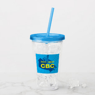 CBC 1958 Logo Acrylic Tumbler Acryltrinkbecher