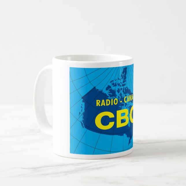 CBC 1958 Logo Classic Kaffeetasse (Vorderseite Links)