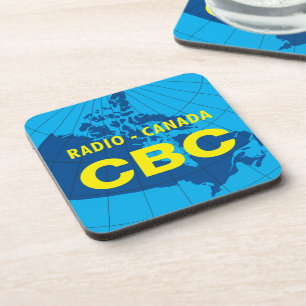CBC 1958 Logo Coaster (set of 6) Getränkeuntersetzer