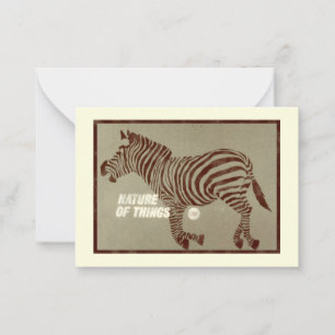 CBC 1966 - The Nature of Things Promo Mitteilungskarte